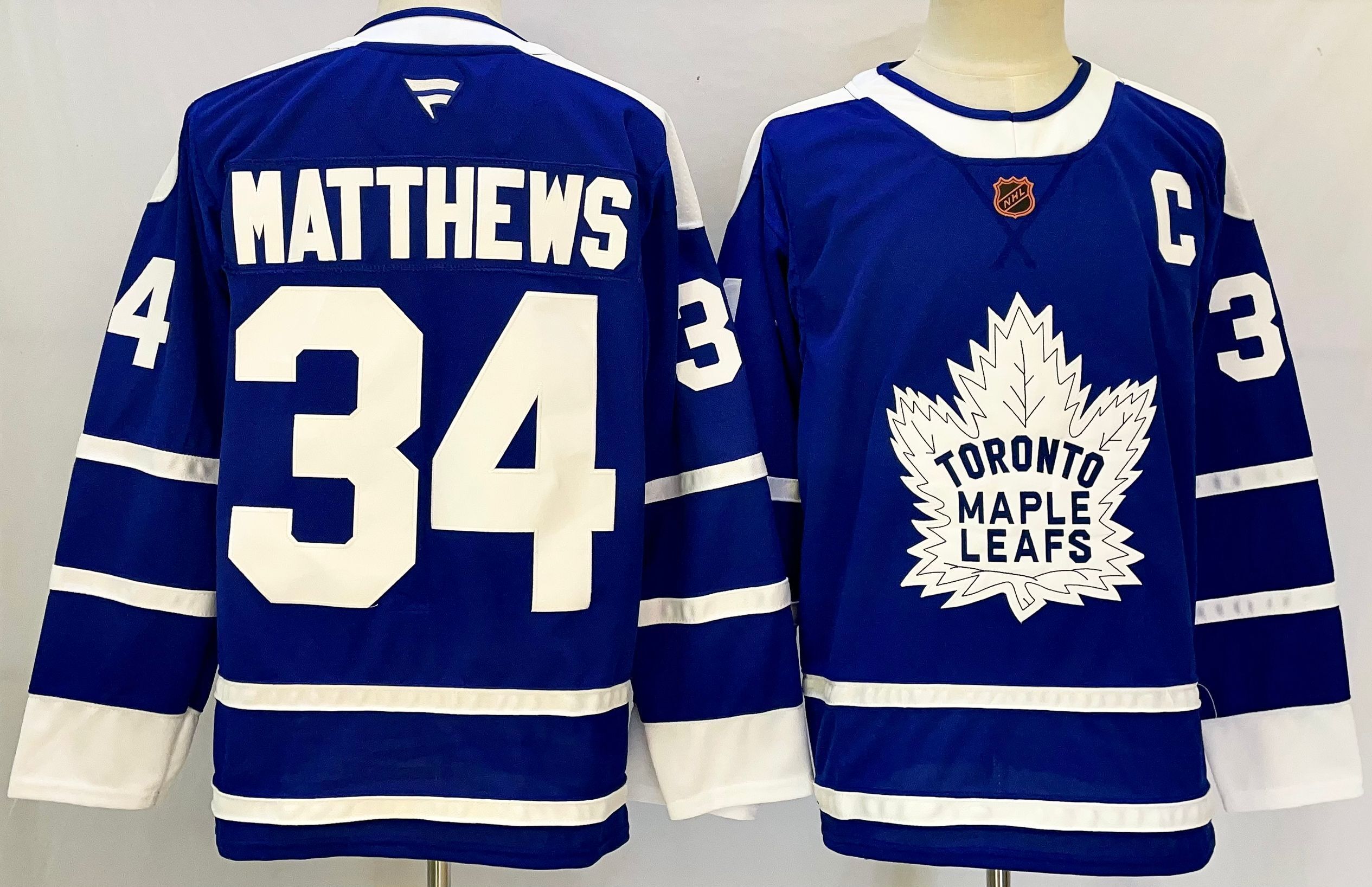 Men Toronto Maple Leafs #34 Matthews Blue 2026 Adidias NHL Jersey style 001->toronto maple leafs->NHL Jersey